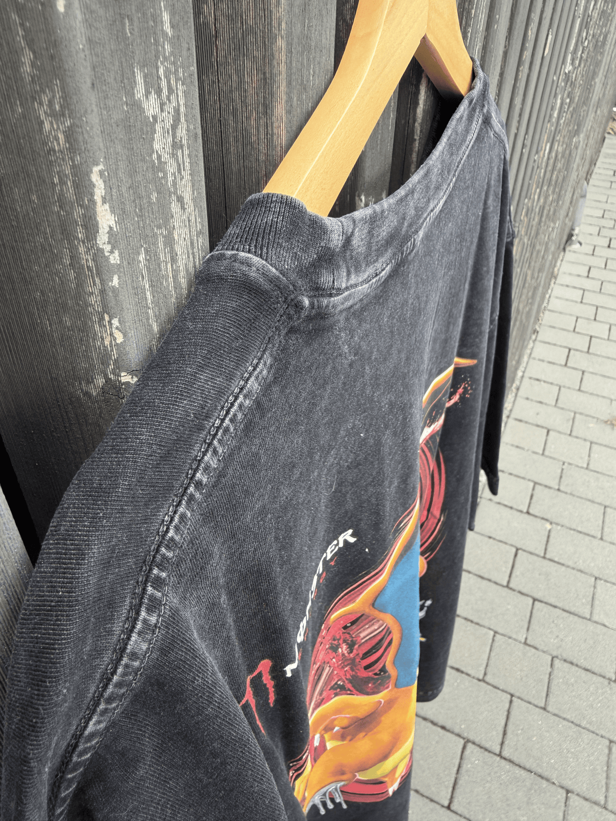 GENESIS // INFERNO 006 // Boxy Mineral Wash Shirt